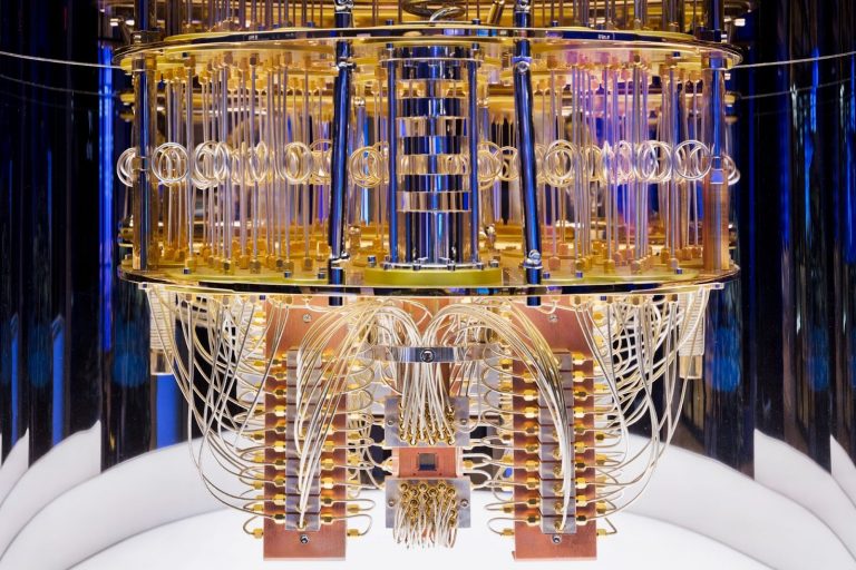 量子電腦示意圖